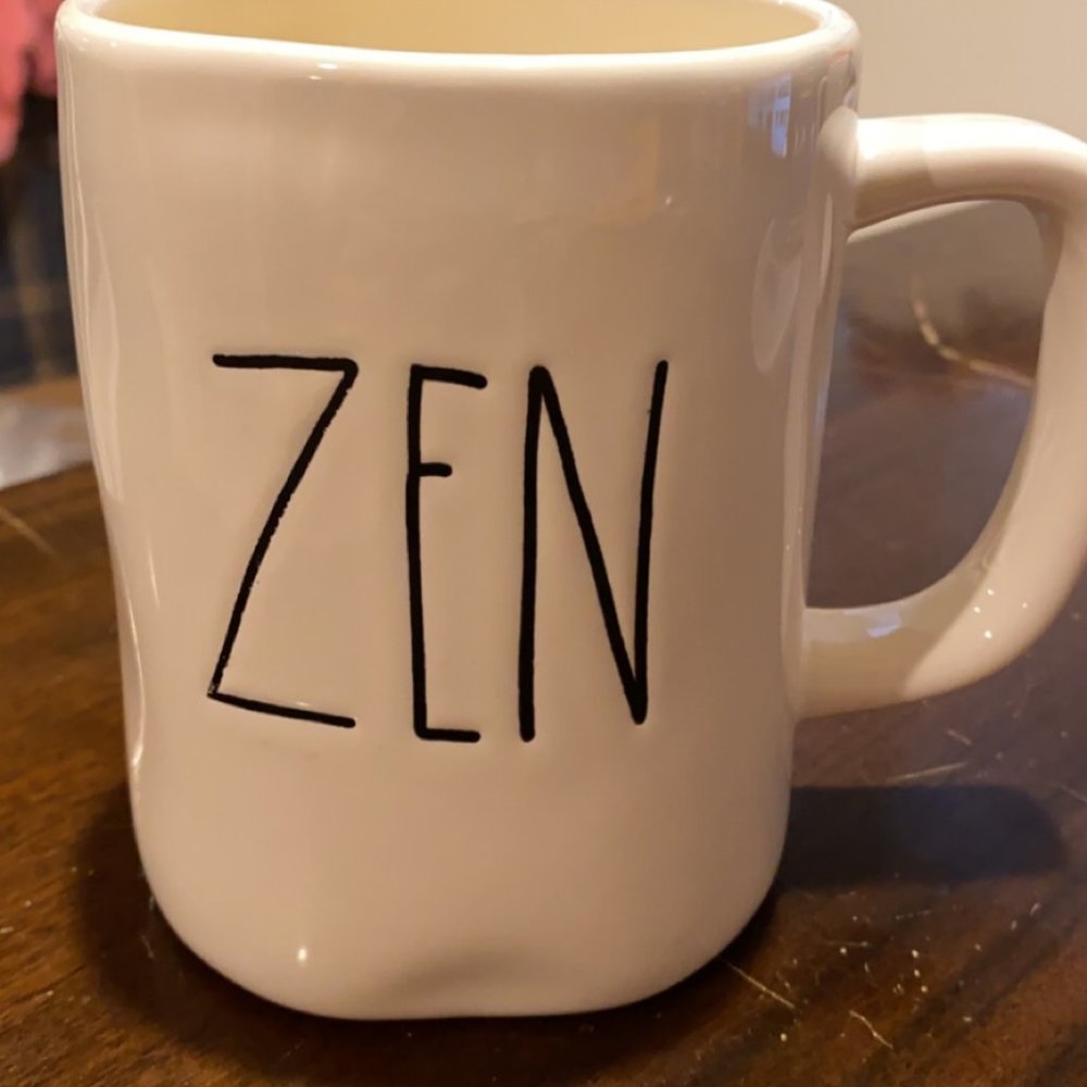 Rae Dunn Zen Coffee Cup